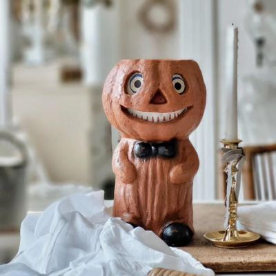 Tabletop Pumpkin Boy Planter