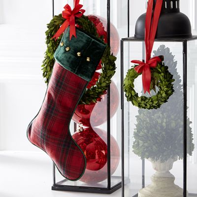 Tartan Plaid Christmas Stocking