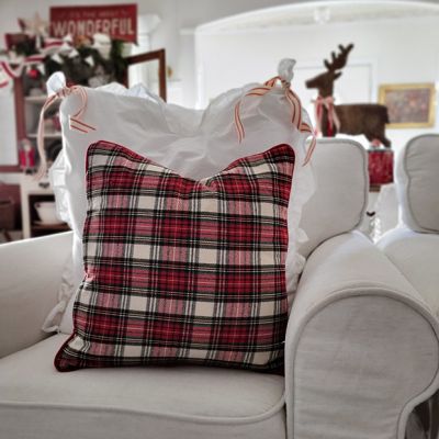 Tartan Throw Pillow