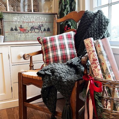 Tartan Throw Pillow