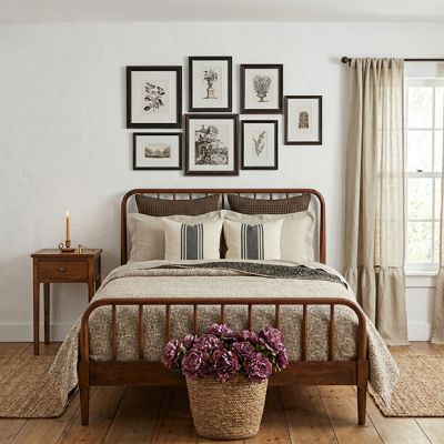 Textured Modern Medallion Coverlet