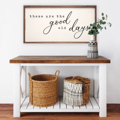 These Are The Good Old Days Wall Art