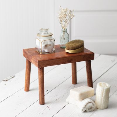 Timeless and Traditional Mini Farmhouse Stool