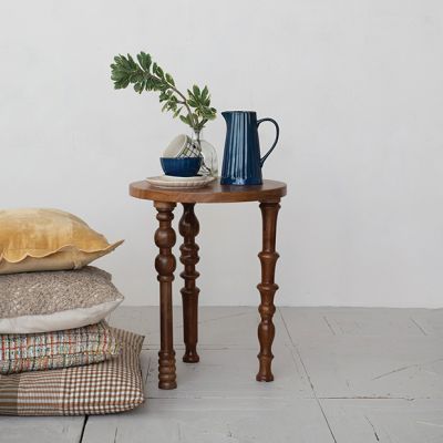 Timeless Classics Turned Leg Round Side Table