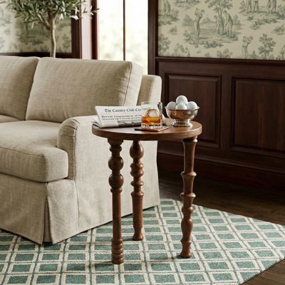 Timeless Classics Turned Leg Round Side Table