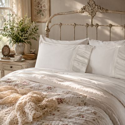 Timeless Cottage Ruffled Sham Set of 2