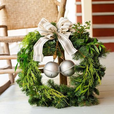 Timeless Holiday Decorative Silver Jingle Bell