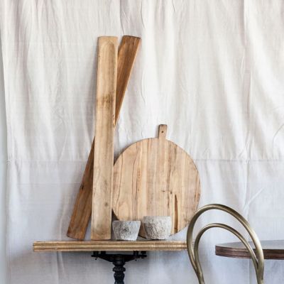 Traditional Reproduction Wood Baguette Board