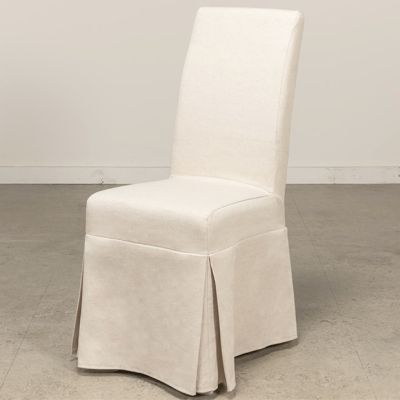 Traditional Skirted Side Chair