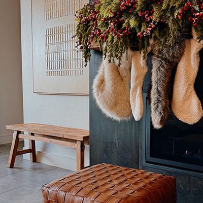 Trestle Leg Farmhouse Bench Seat