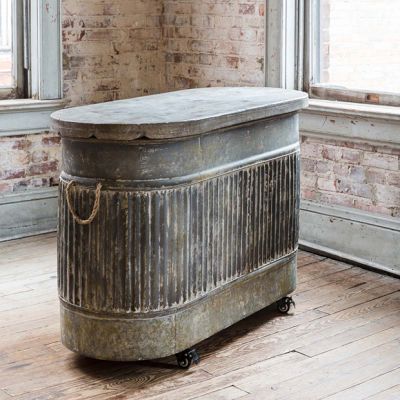 Trough Style Console Table