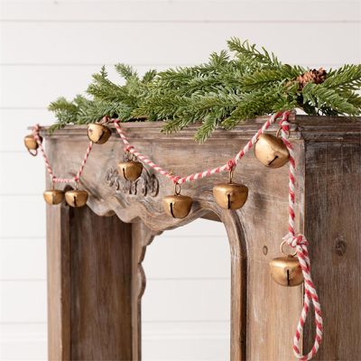 Twisted Rope Jingle Bell Garland