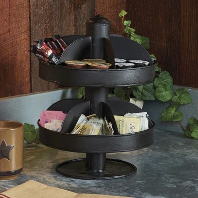 Two Tier Lazy Susan Organizer