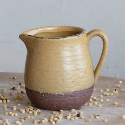 Two Tone Stoneware Creamer