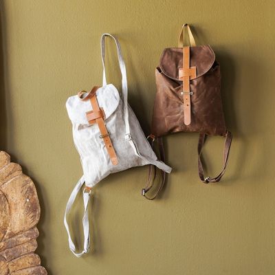 Upcycled Canvas Study Bag