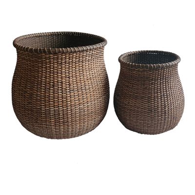 Urn Shaped Basket Set of 2