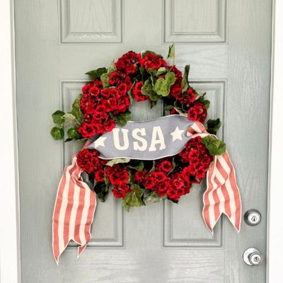USA Wreath Sash