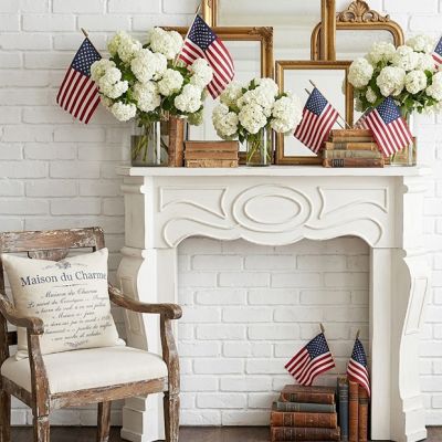 Victorian Inspired Decorative Mantel