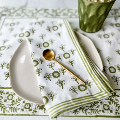 Villa Vaux Petit Green Placemats Set of 4