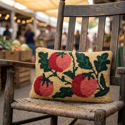 Vine Ripe Tomatoes Hook Pillow