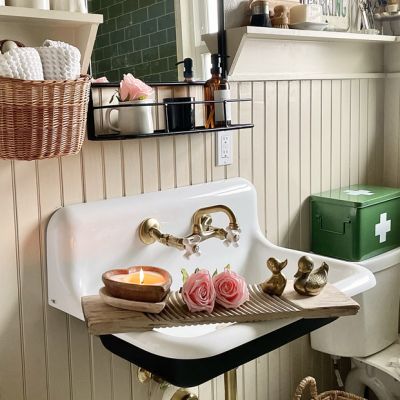 Vintage Decorative Washboard Panel