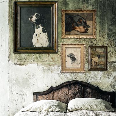 Vintage Dog Gallery Wall Art