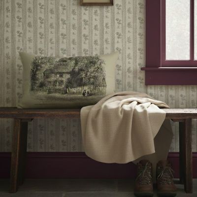 Vintage Farmhouse Print Pillow