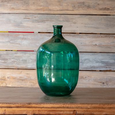 Vintage Inspired Green Vase Collection 22 inch