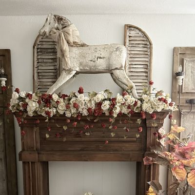Vintage Inspired Hobby Horse Statue