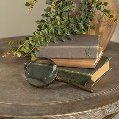 Vintage Inspired Key Magnifying Glass