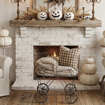 Vintage Inspired Rolling Laundry Basket