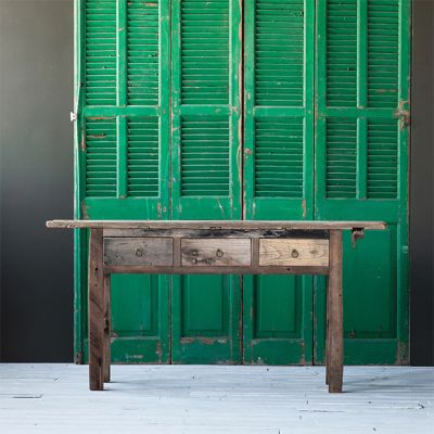 Vintage Inspired Wooden Alter Table