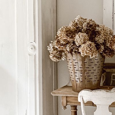 Vintage Metal Basket