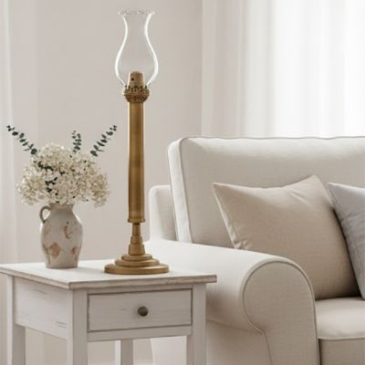 Vintage Reproduction Spring Loaded Hurricane Taper Holder