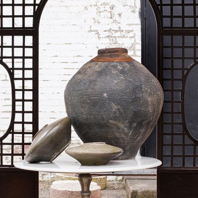 Vintage Rice Wine Jar Pot