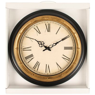 Vintage Style Port Hole Wall Clock