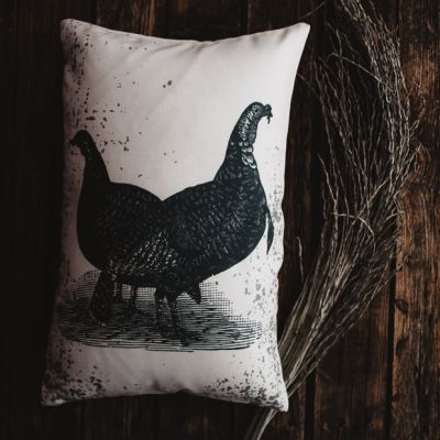Vintage Turkey Accent Pillow