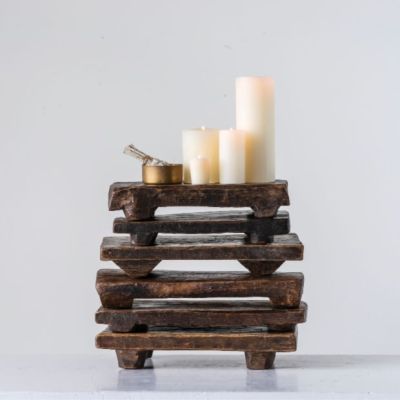 Vintage Wood Display Riser