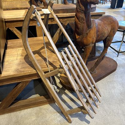 Vintage Wooden Sled