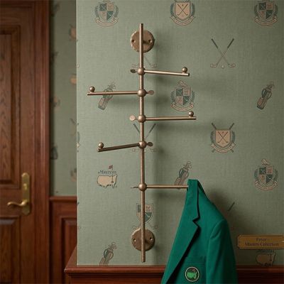 Wall Mount 5 Hook Coat Rack