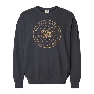 Way Maker Black Crew Sweatshirt
