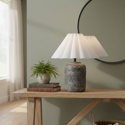 Weathered Elegance Table Lamp