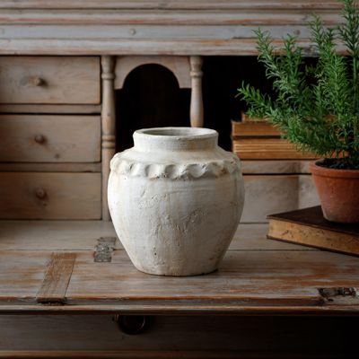 Weathered Veranda Planter Pot 8 Inch