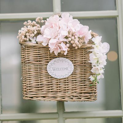 Welcome Wall Basket