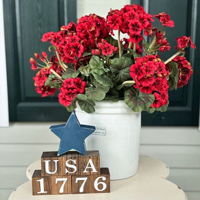 White Cottage Stoneware Crock