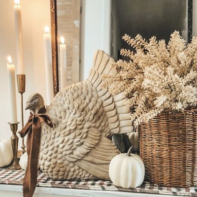 Whitewashed Tabletop Turkey