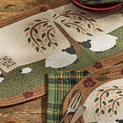 Willow Creek Farm Braided Table Runner