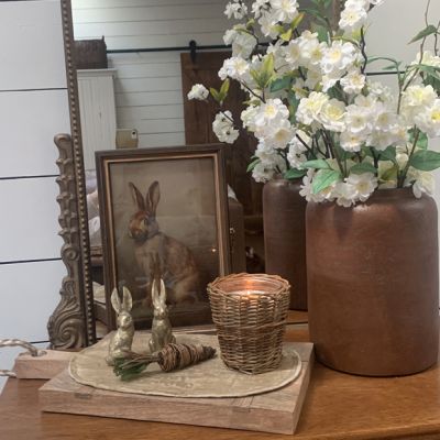 Willow Wrapped Glass Jar Candle Collection Veranda