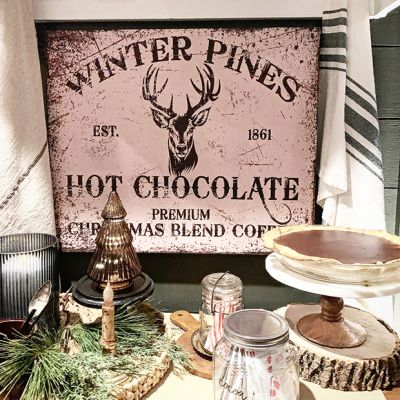 Winter Pines Canvas Wall Art