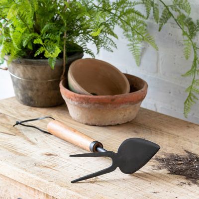Wood Handled Forged Iron Double Garden Hoe